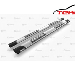 AUDİ Q7  2016+ YAN BASAMAK EMERALD SİYAH-ALUMİNYUM